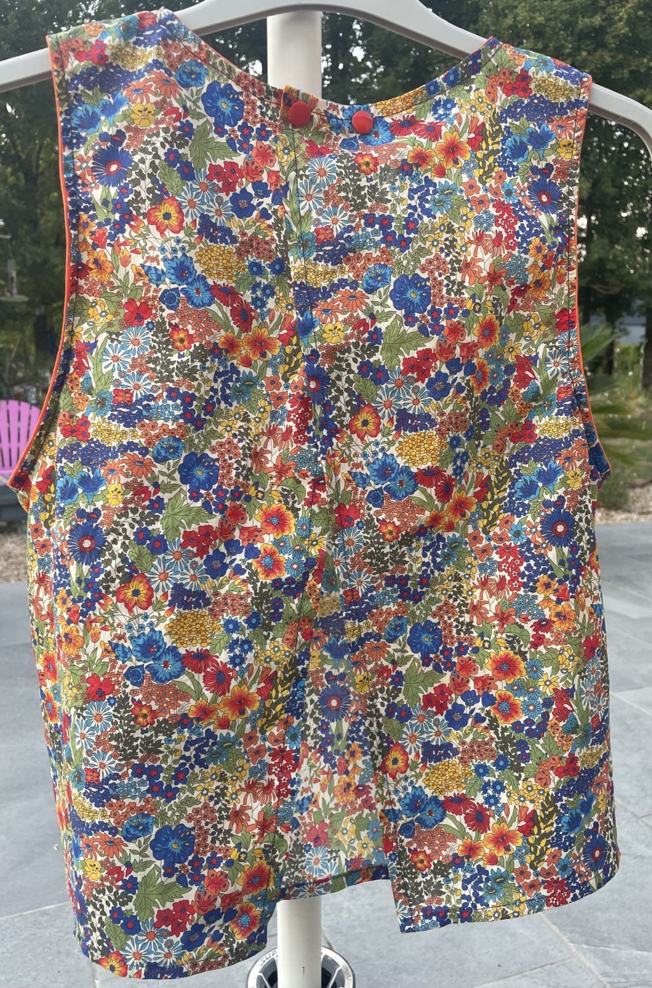 Blouse Liberty, vue de face
