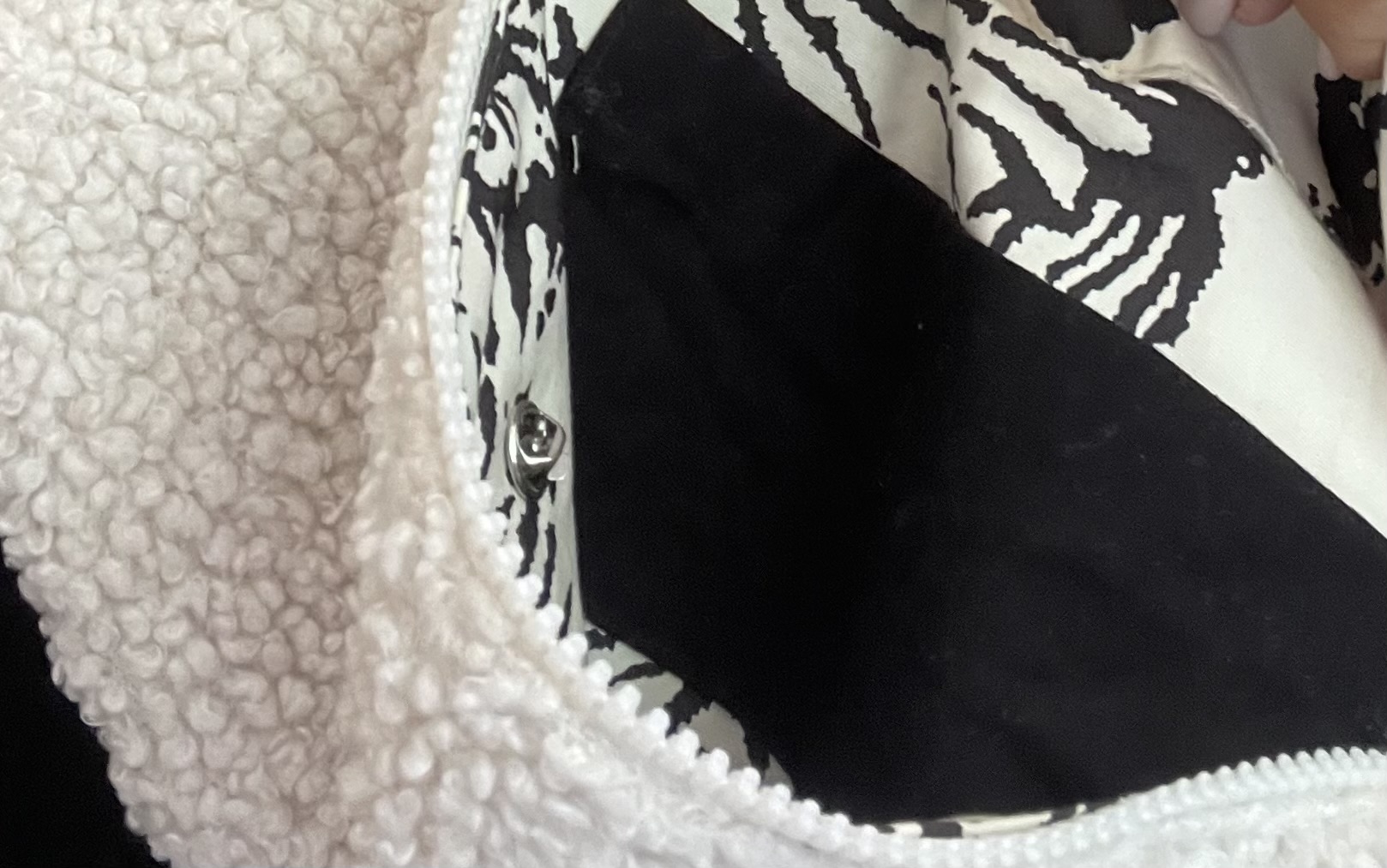 Poche intérieure du sac banane Pilou