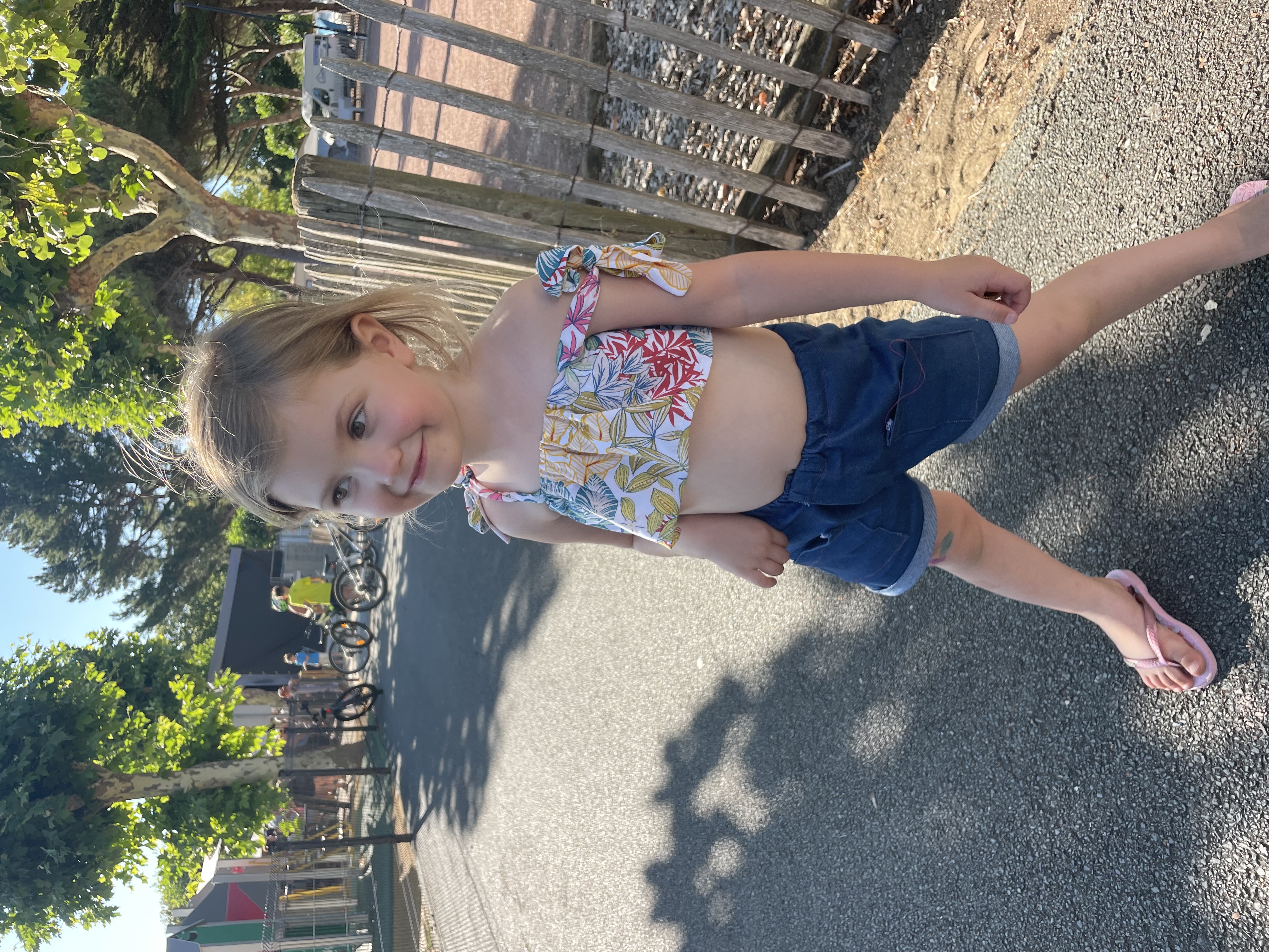 Top maman-fille en viscose – photo 7052